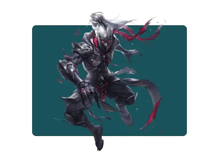 A wraith character render.